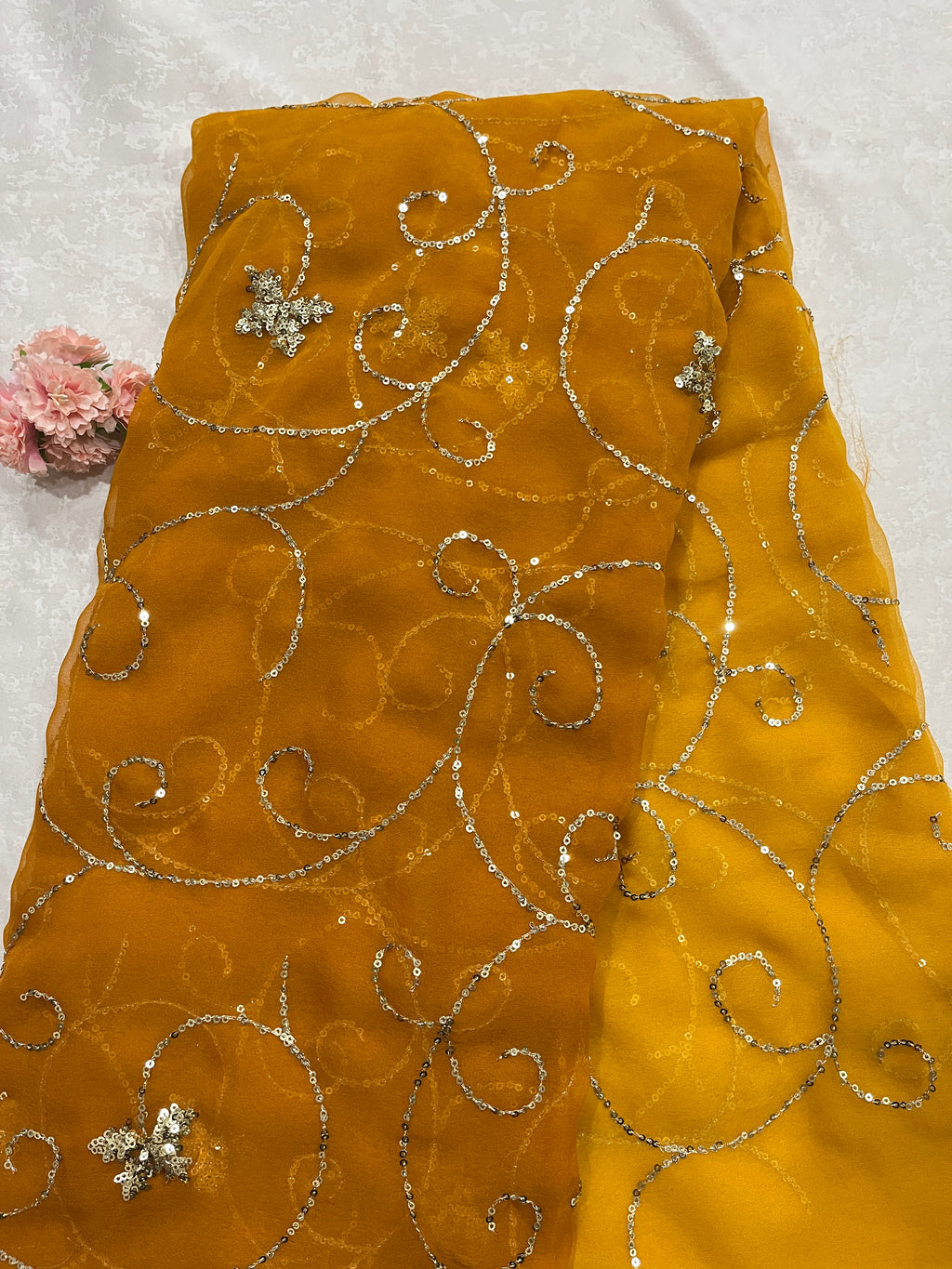 JAAL WORK SAREE
