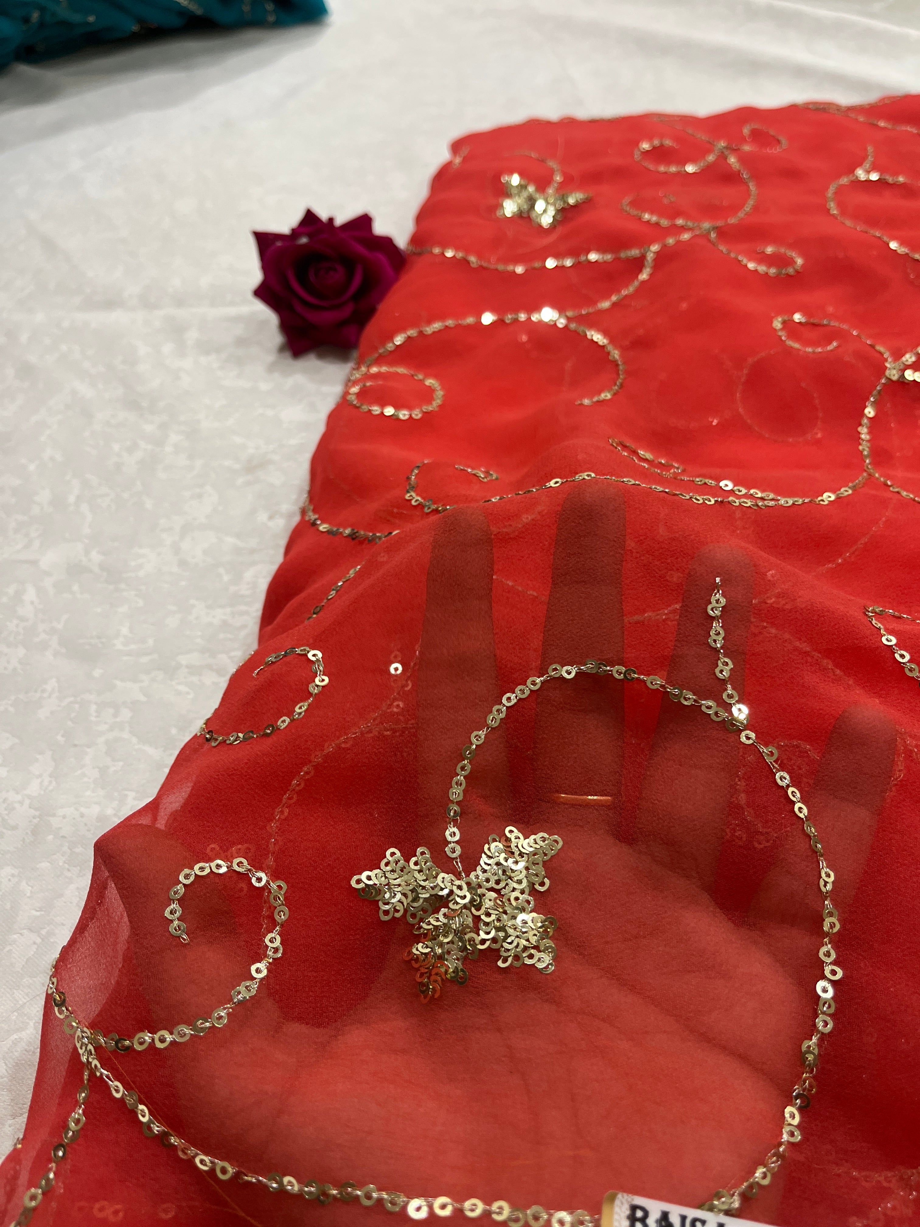 JAAL WORK SAREE