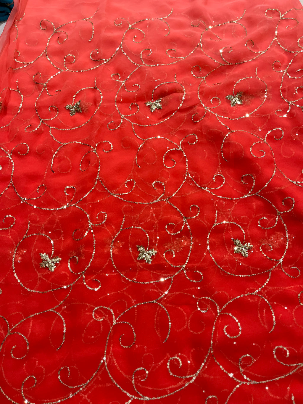 JAAL WORK SAREE