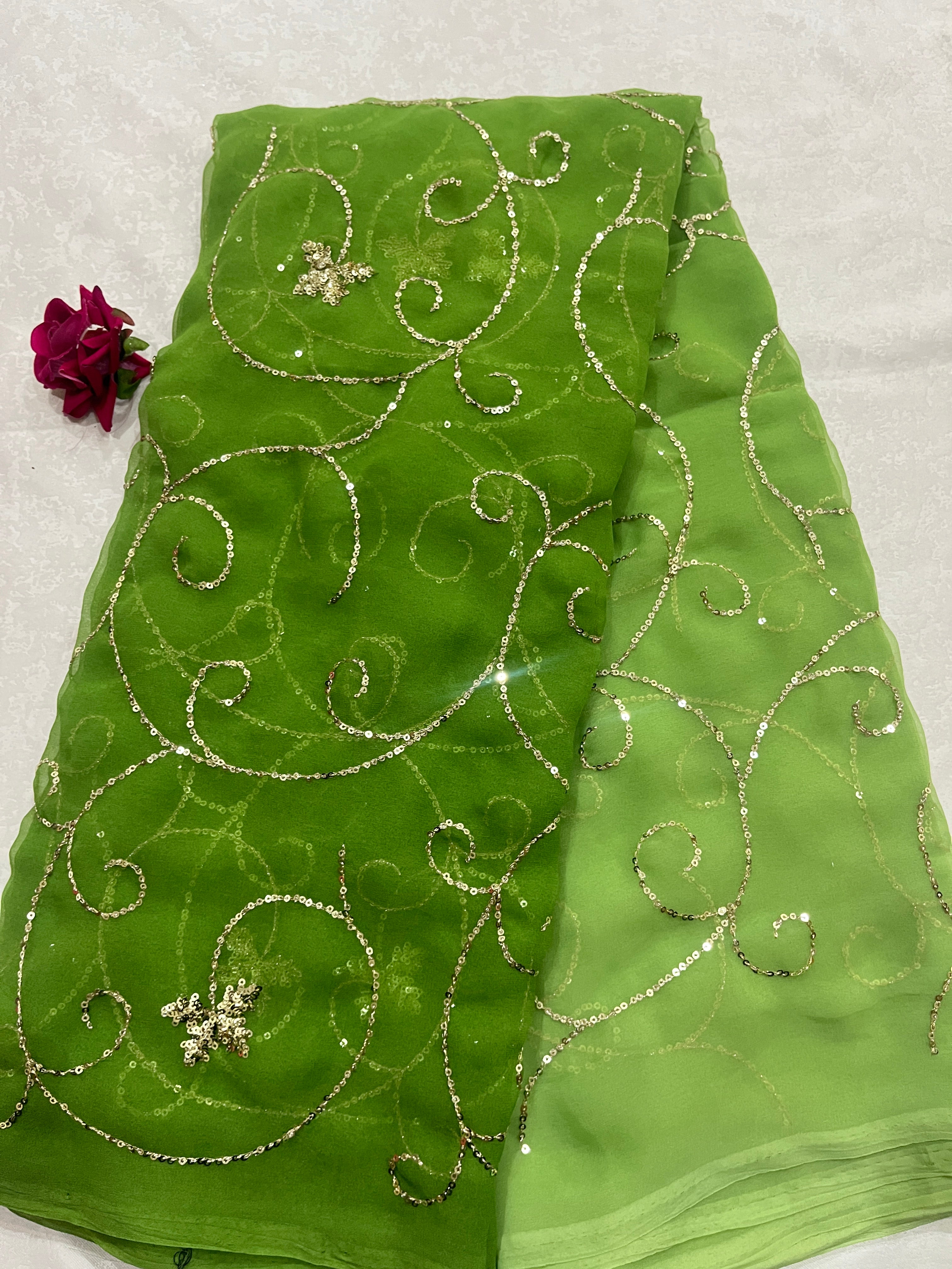 JAAL WORK SAREE