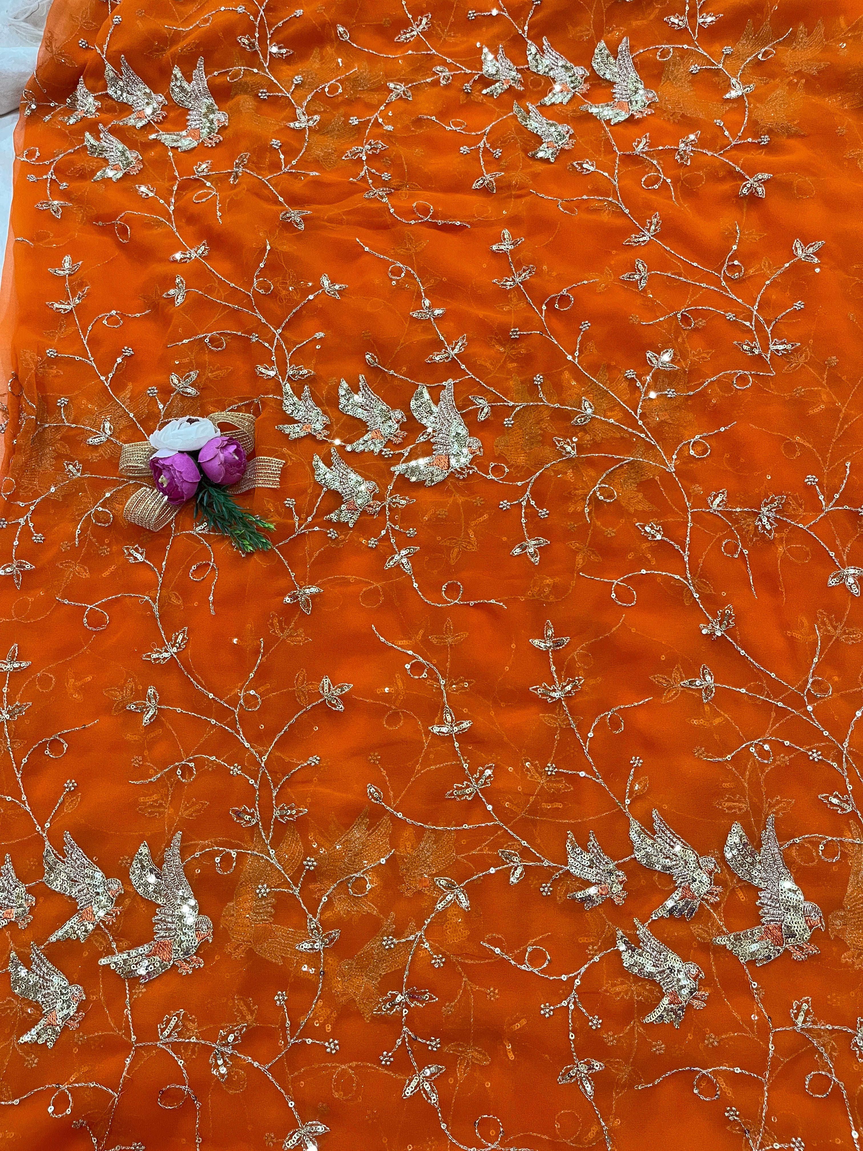 JAAL WORK SAREE