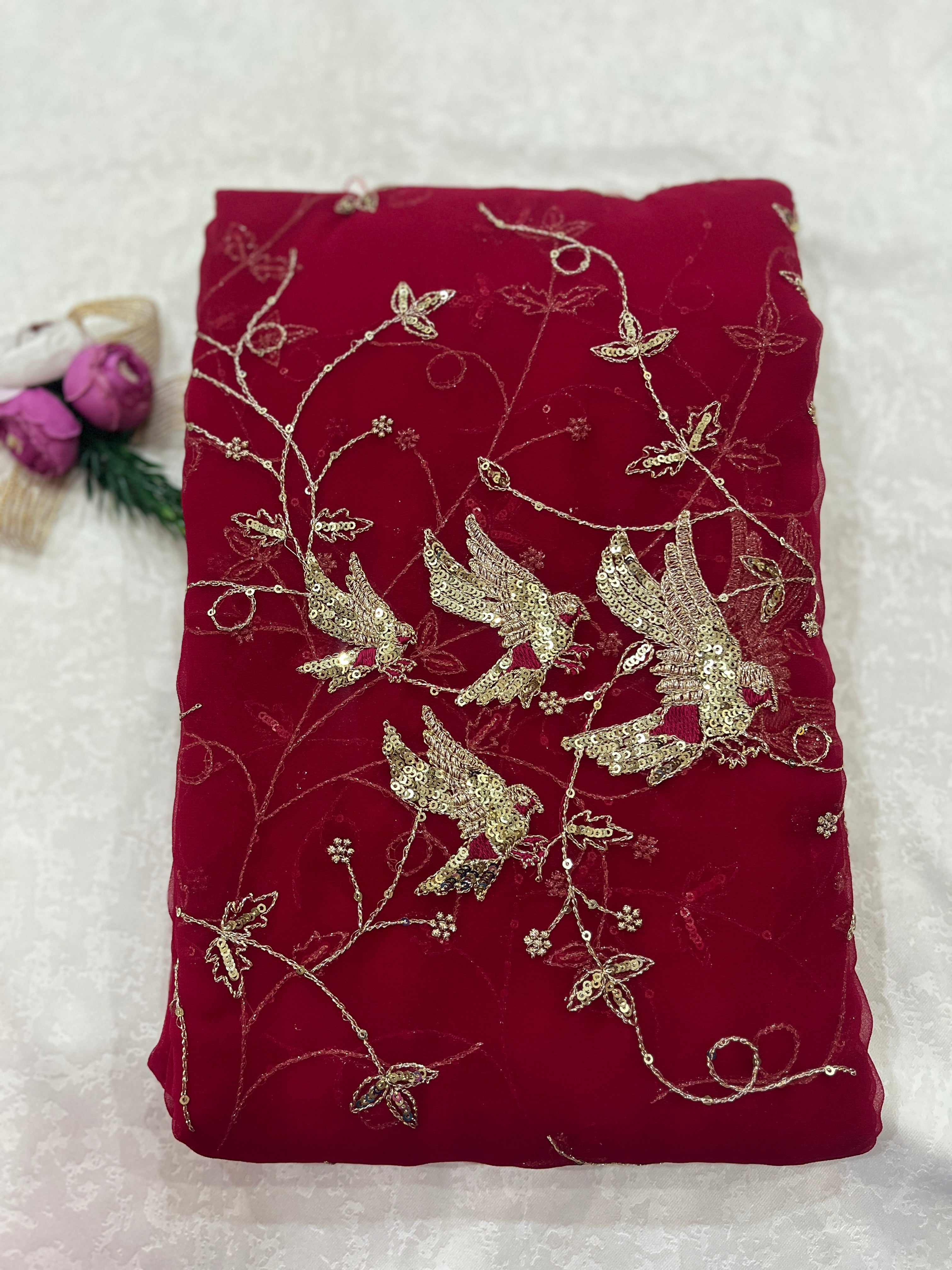 JAAL WORK SAREE