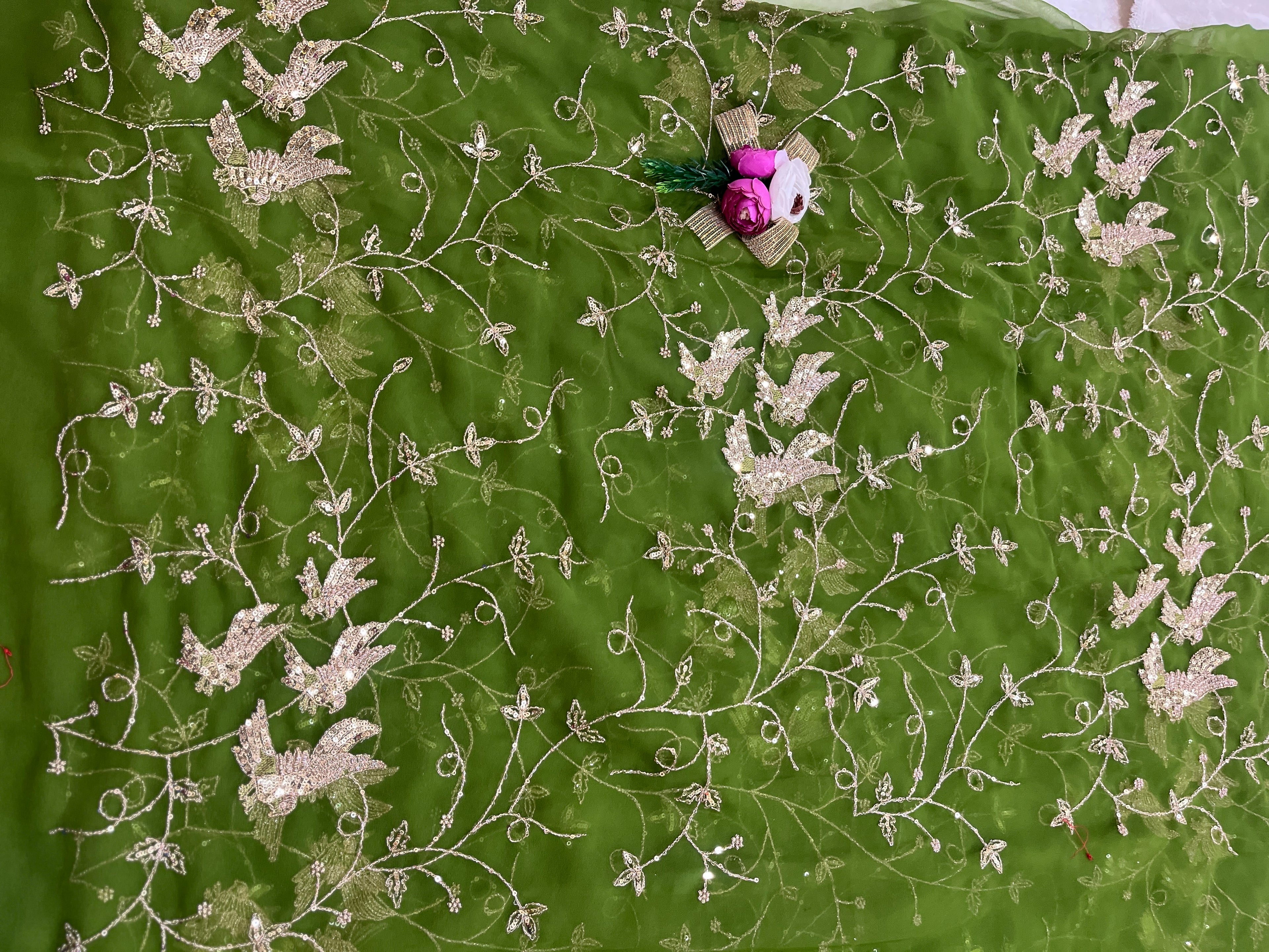 JAAL WORK SAREE
