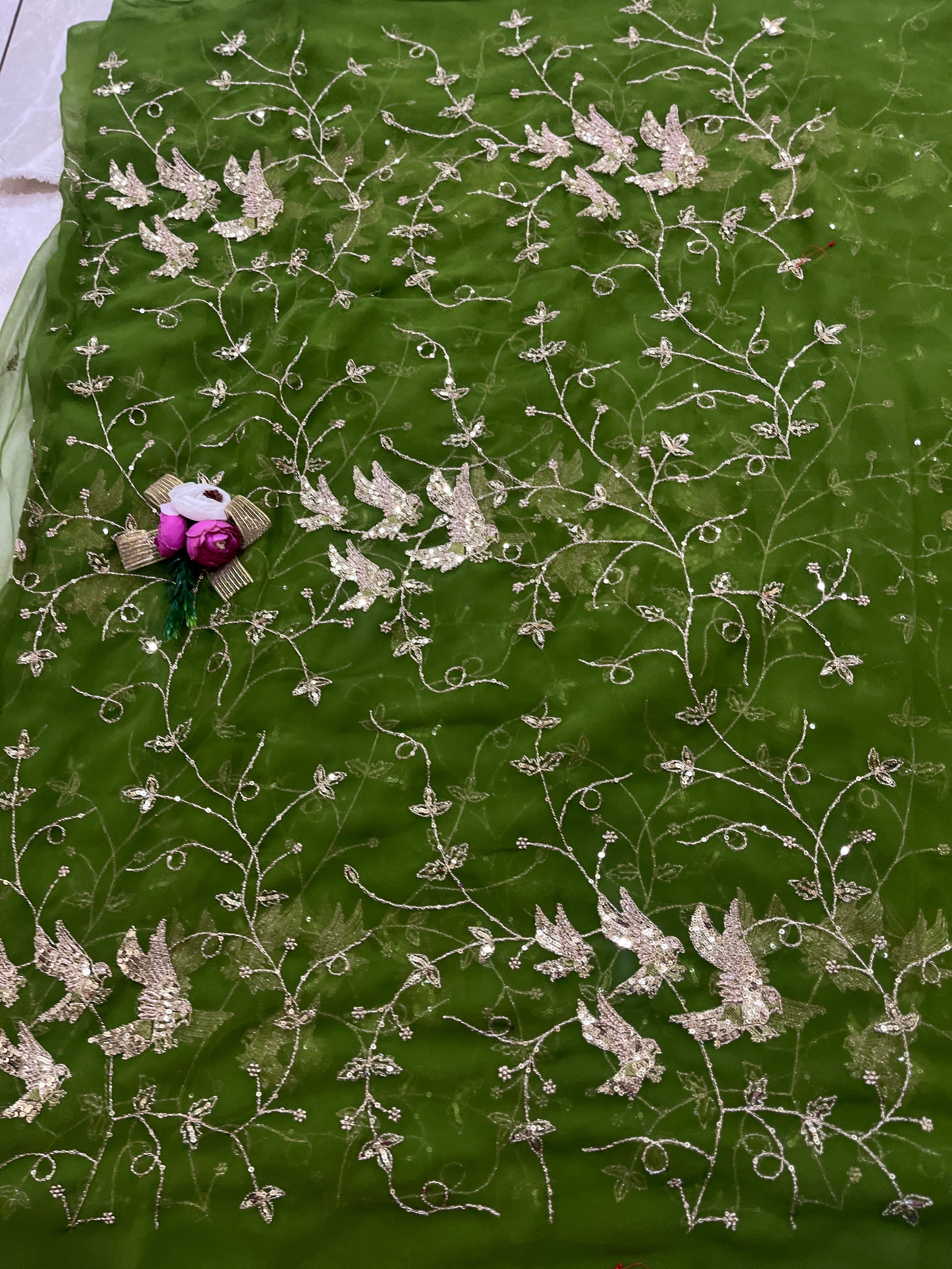 JAAL WORK SAREE