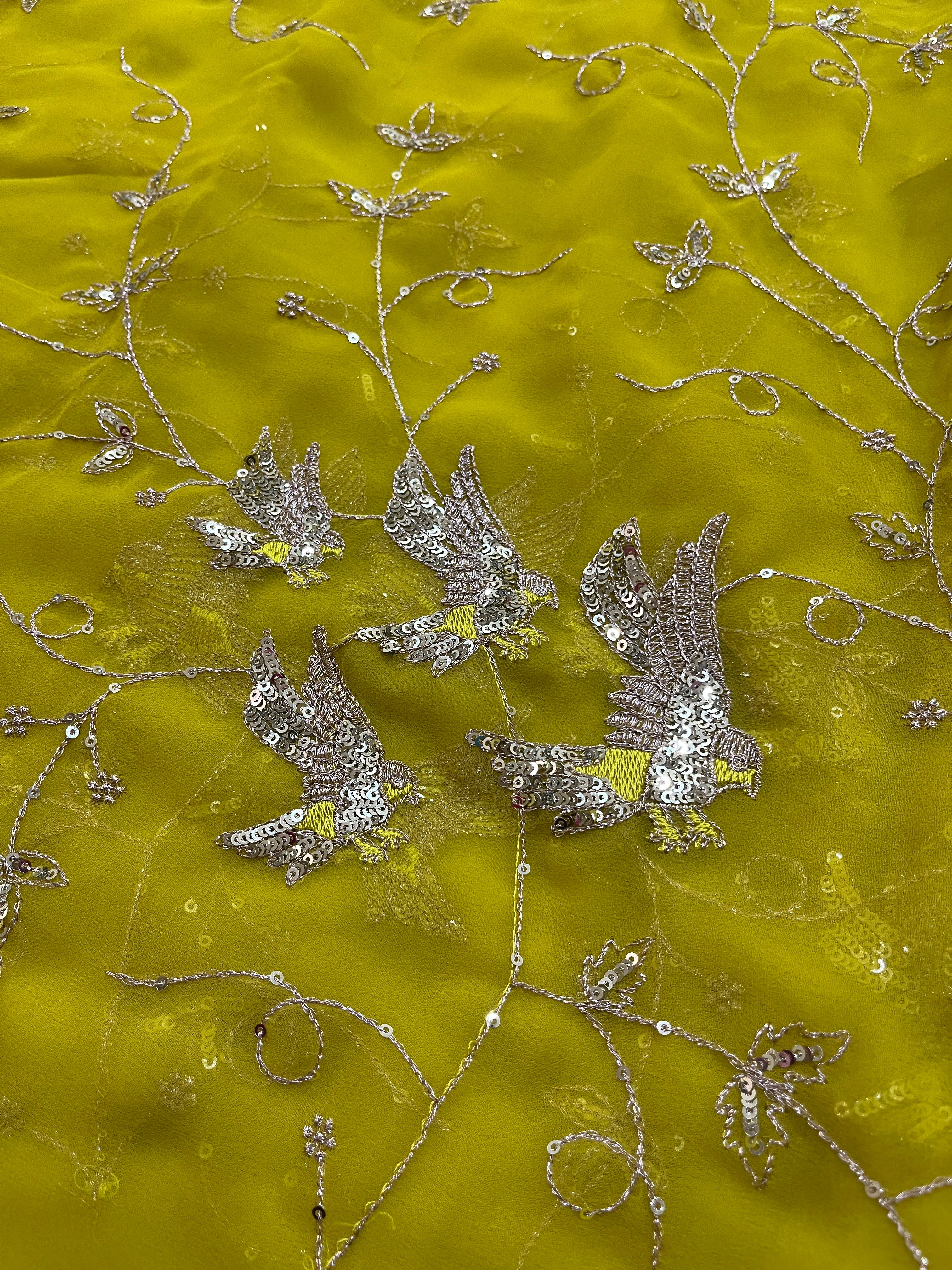 JAAL WORK SAREE