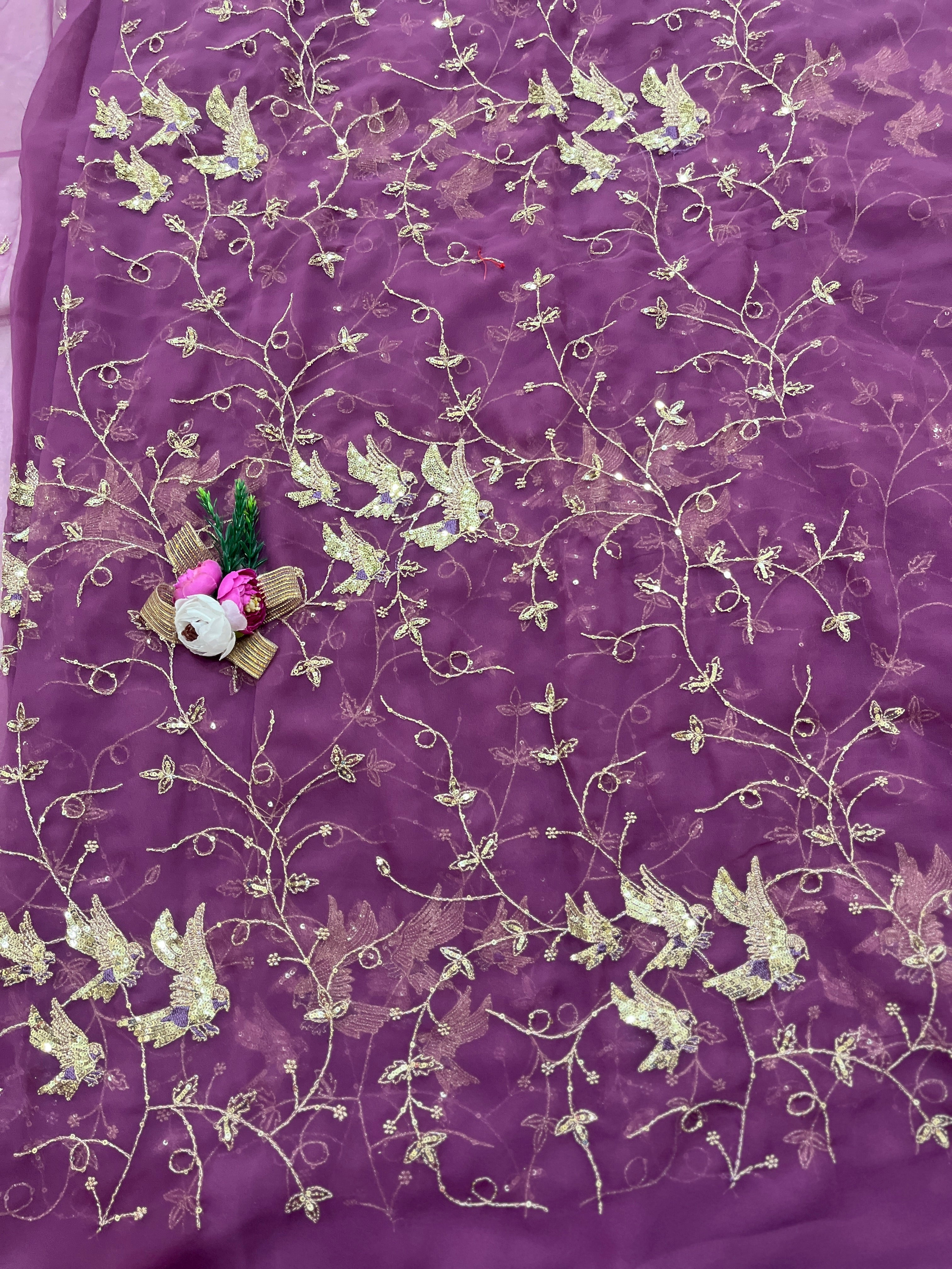JAAL WORK SAREE