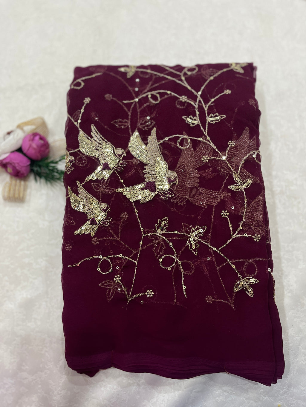 JAAL WORK SAREE