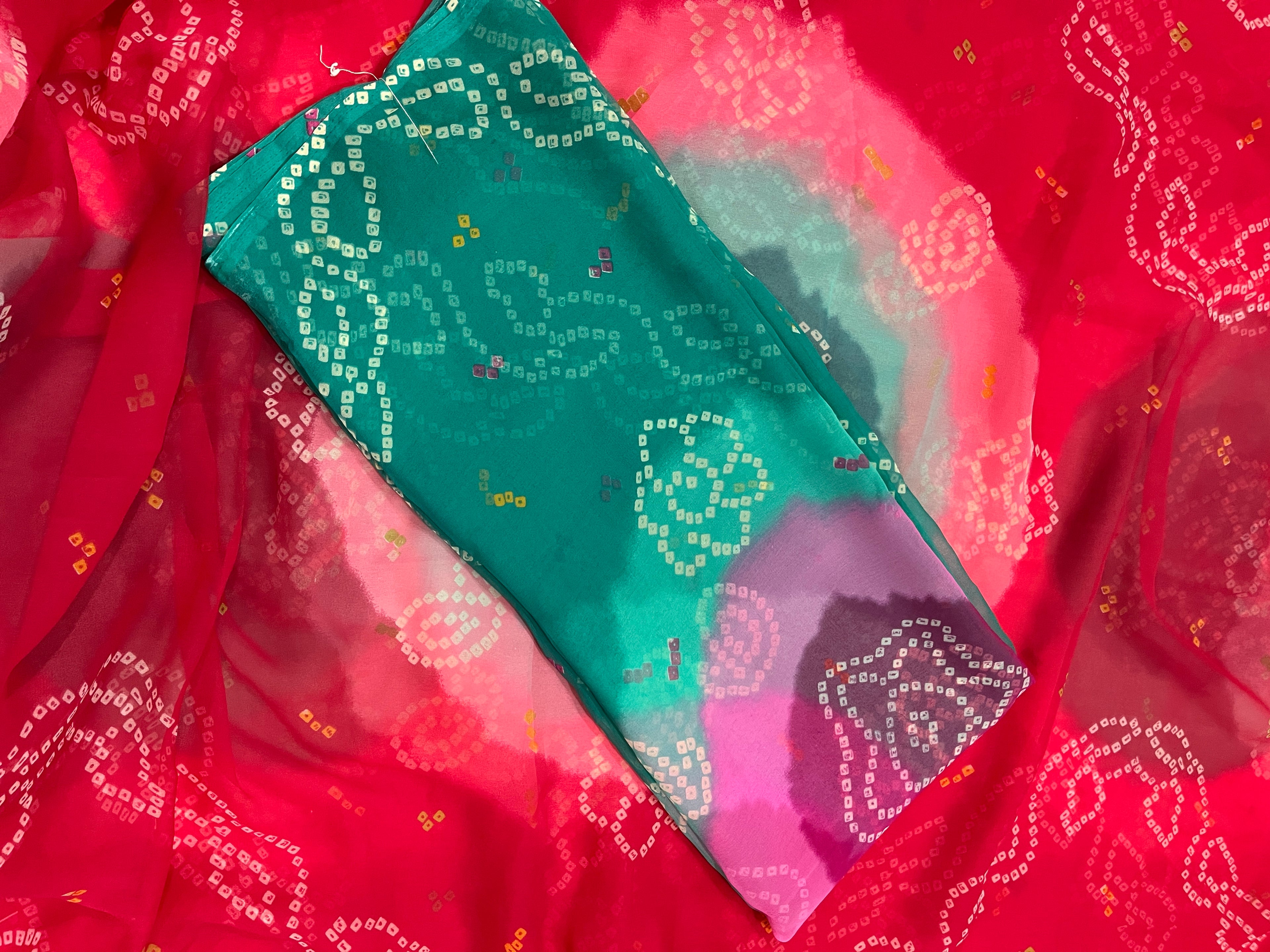 BANDHANI GHEWAR SAREE