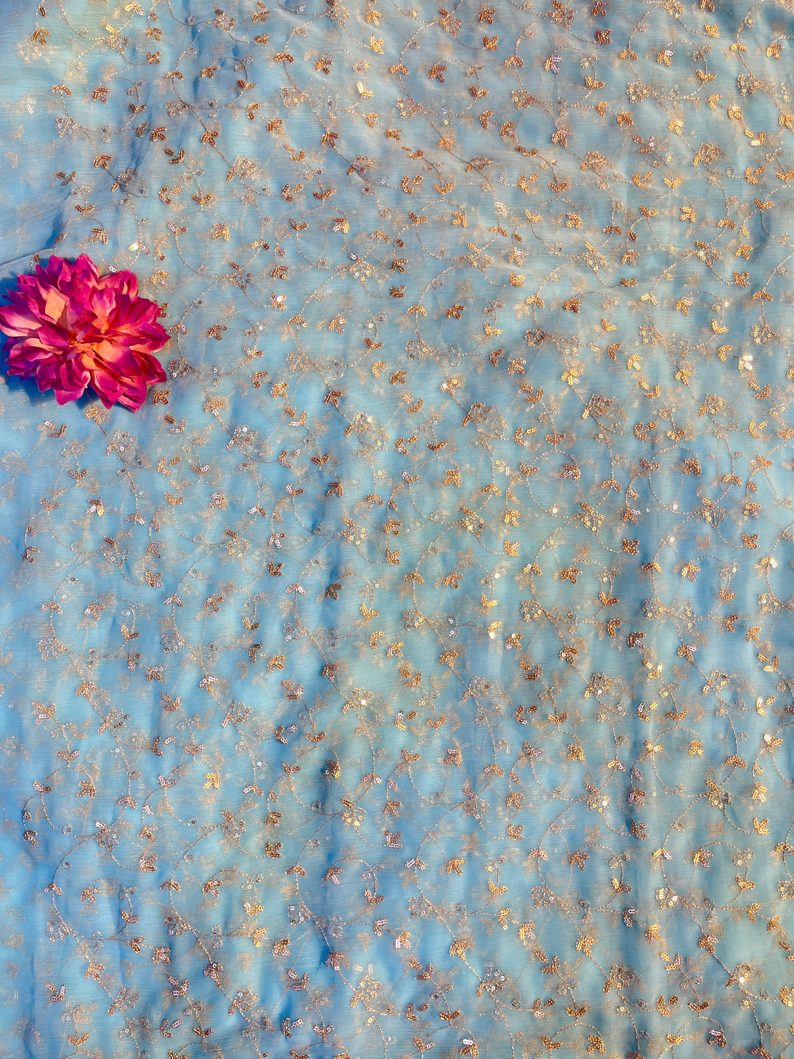 💙Jaal Work Saree
