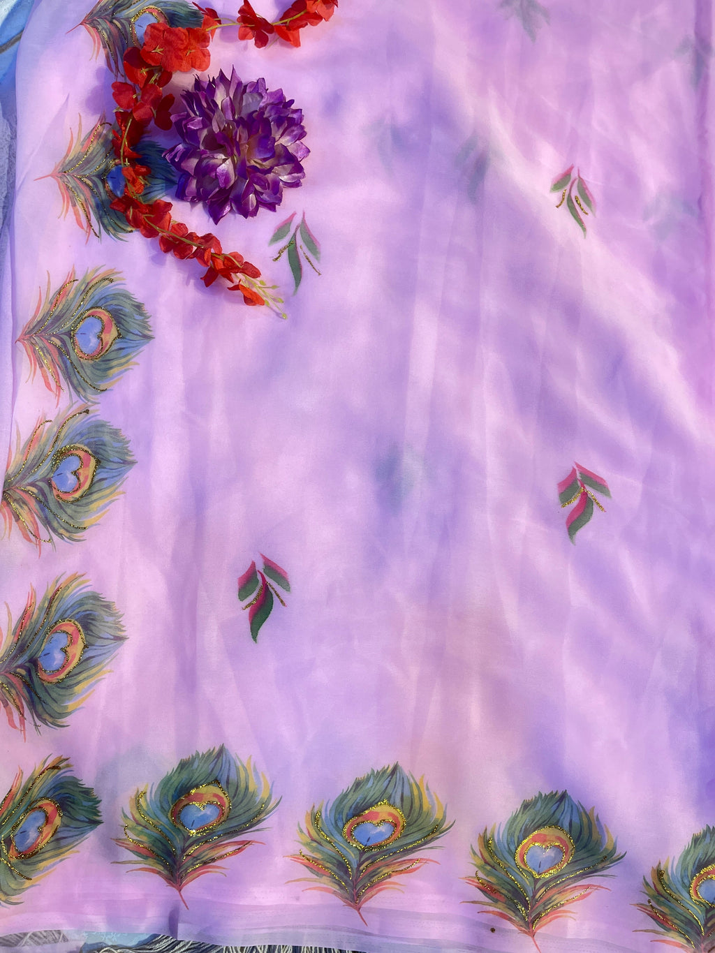 Digital Print Saree