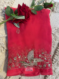 Bird c pallu saree