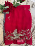 Bird C pallu saree