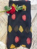 👑 The Moh Luxe Drape – Classic Black Edition