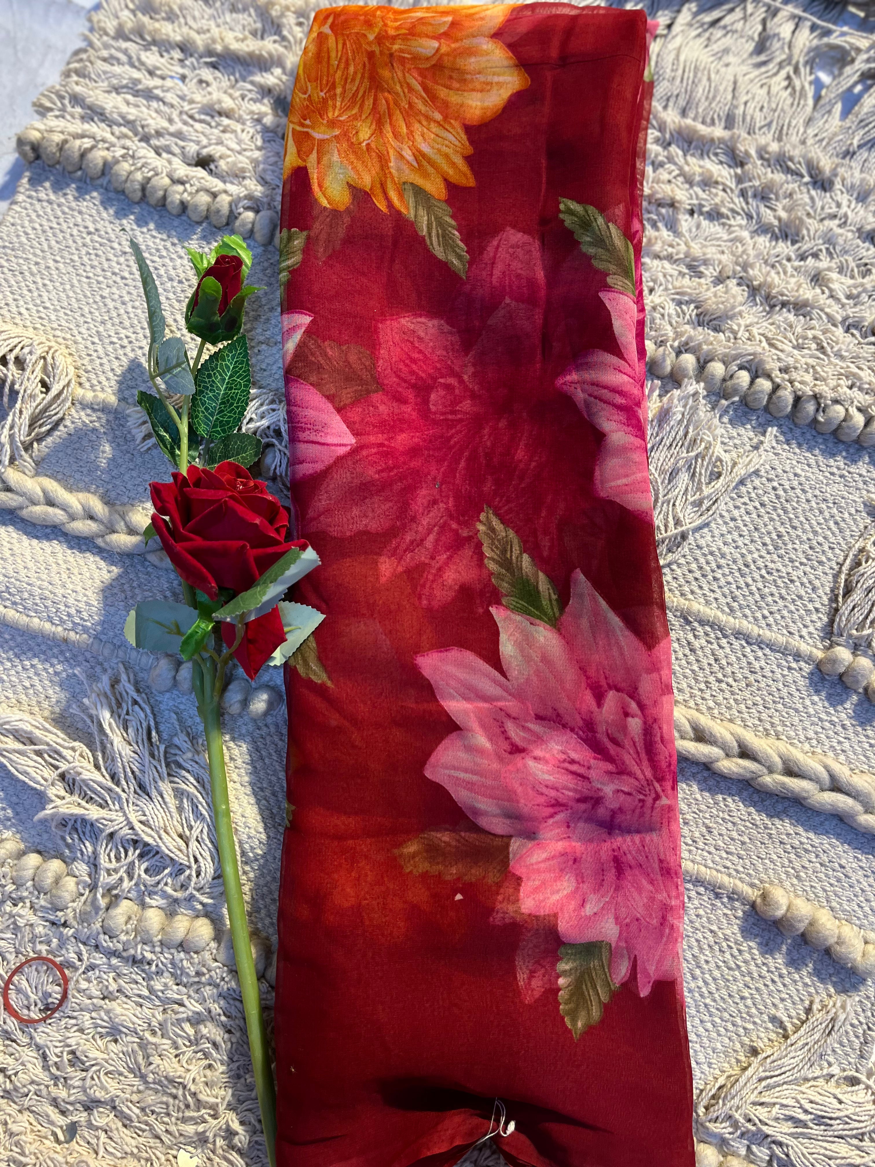 Daily wear printed saree