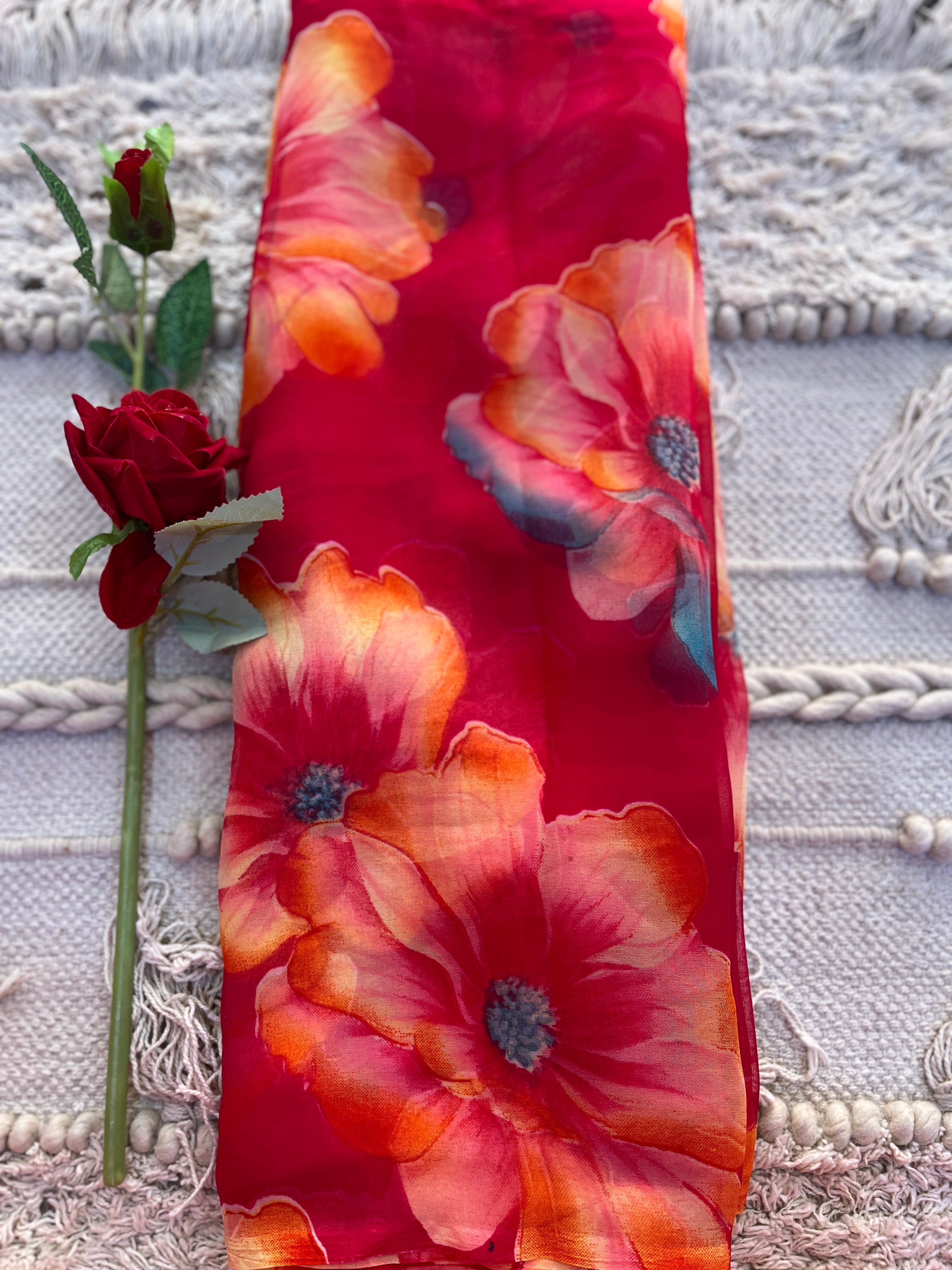 Daily wear printed saree