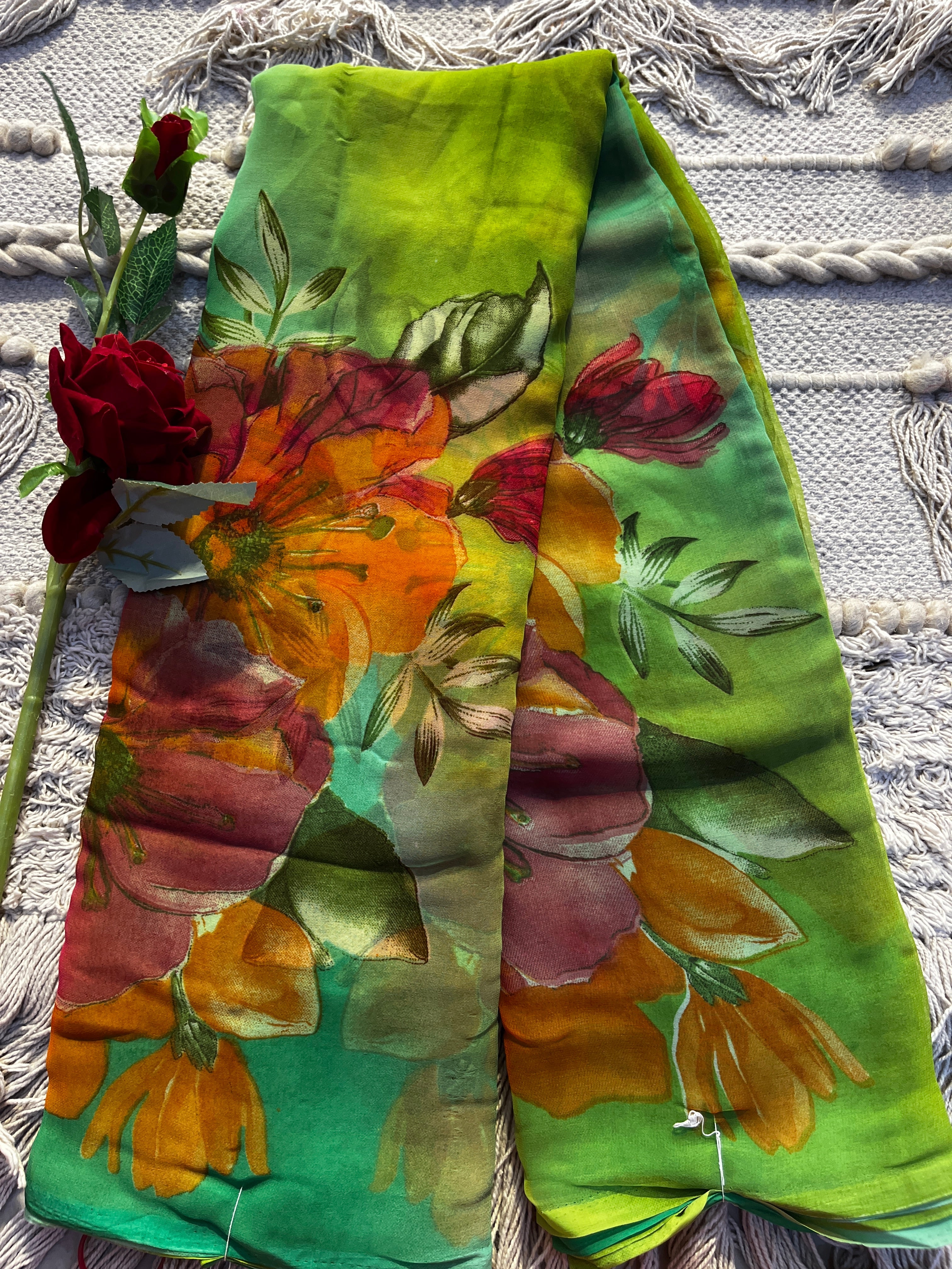 Daily wear printed saree