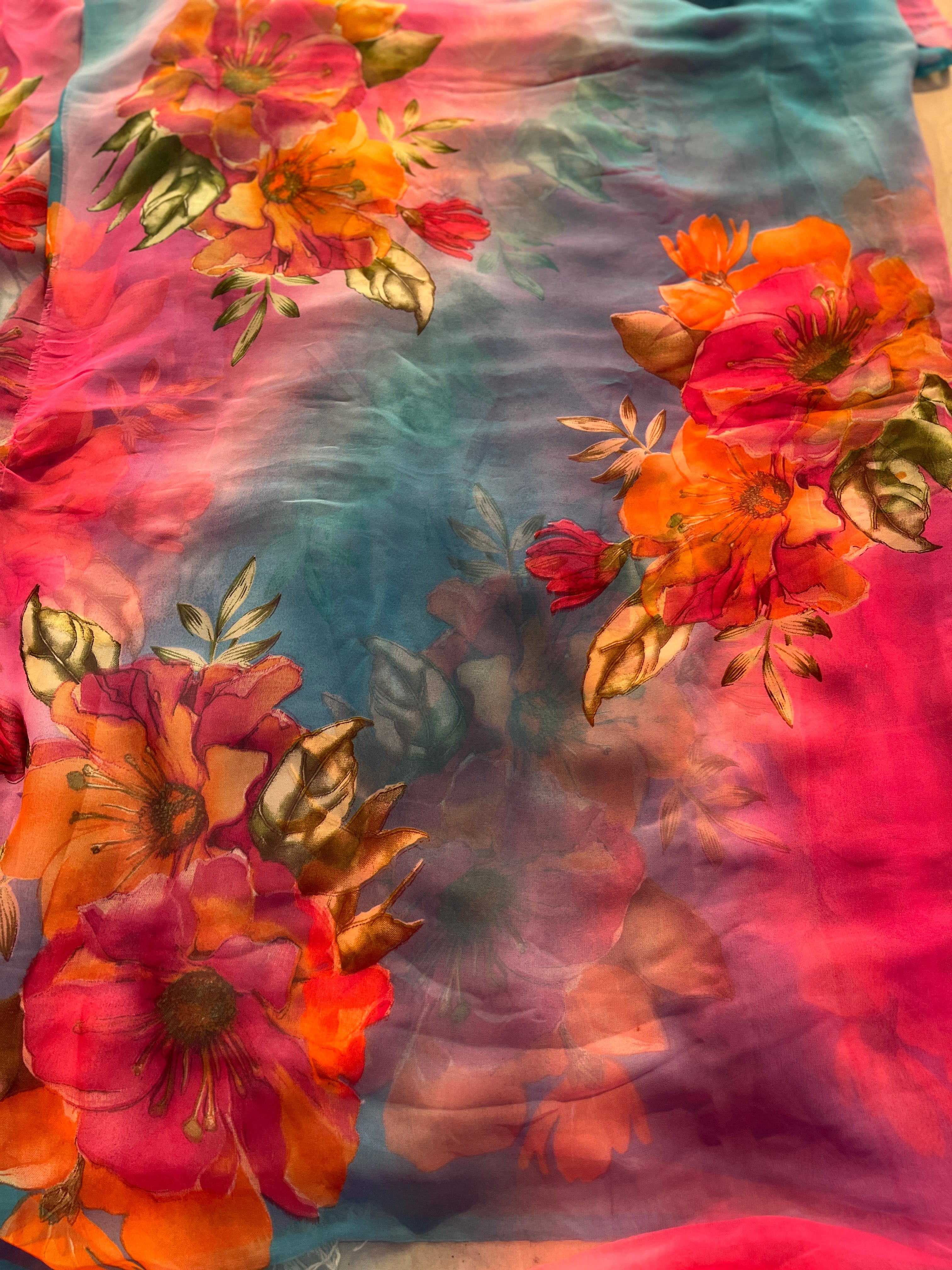 Daily wear printed saree