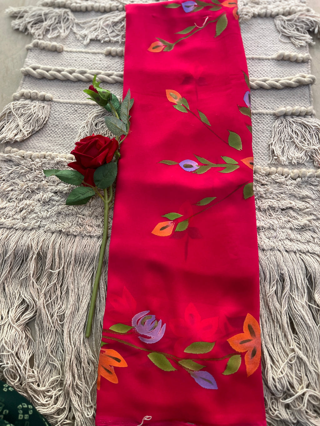 BRUSH PAINT SAREE
