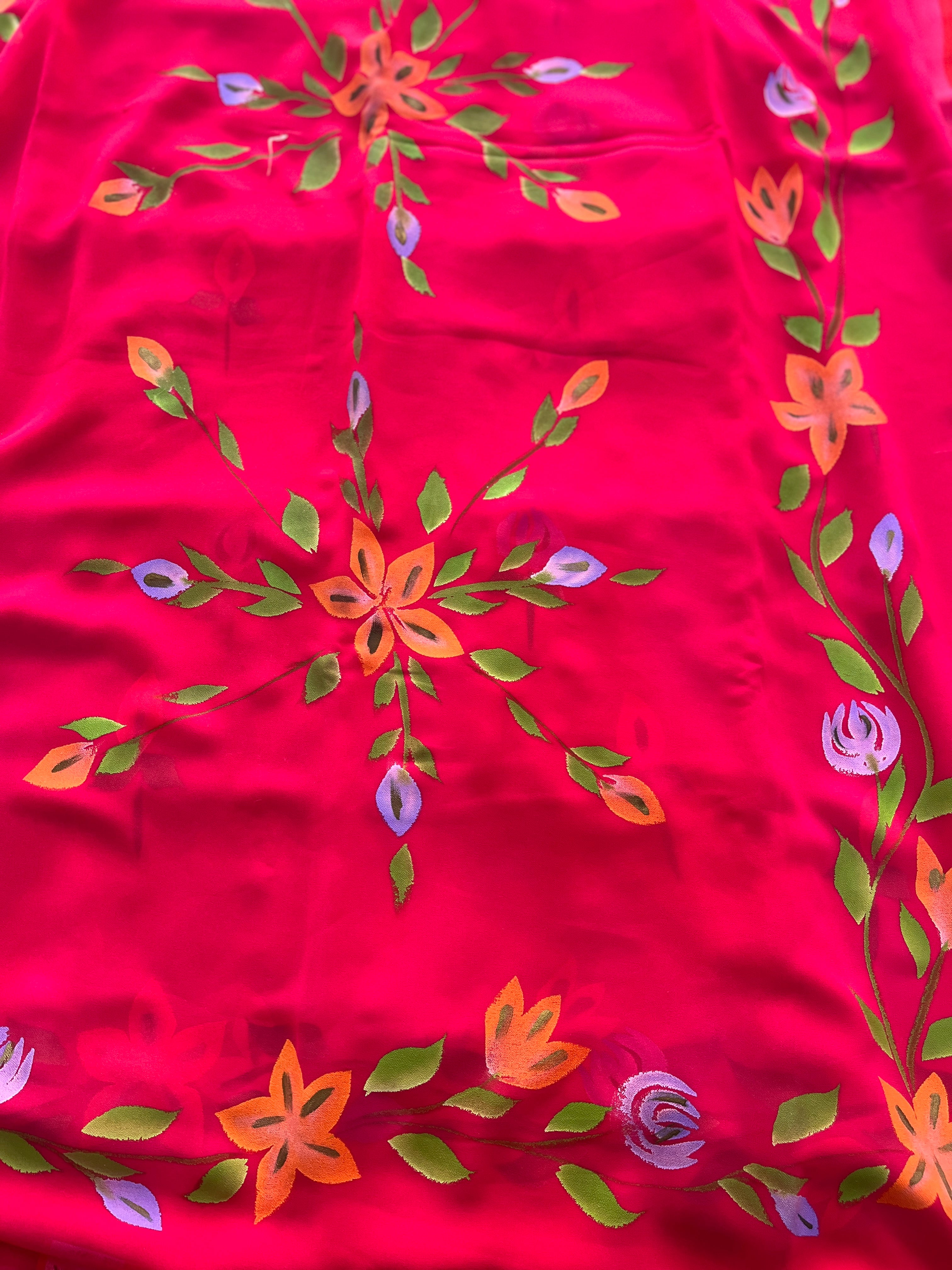 BRUSH PAINT SAREE