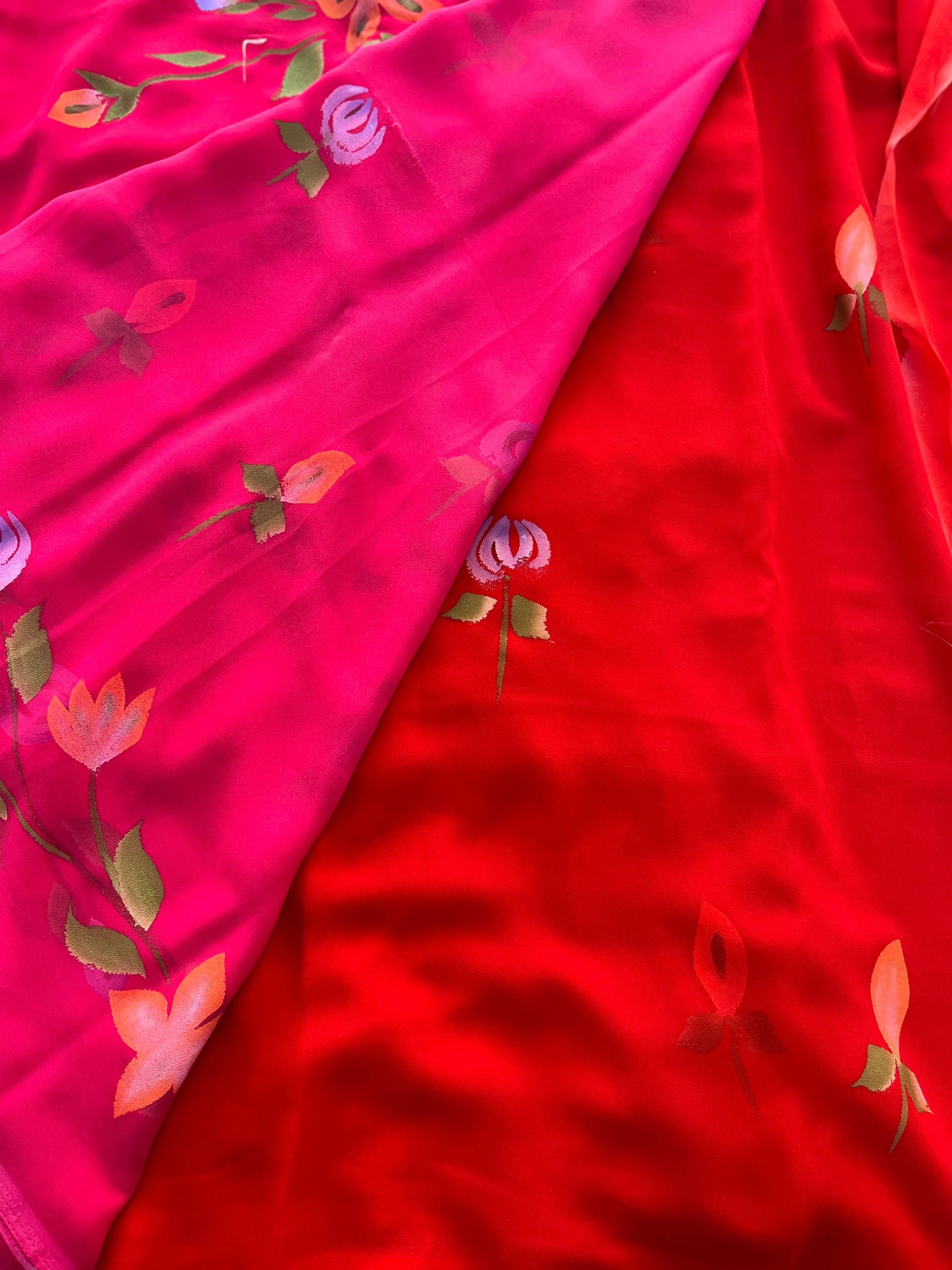 BRUSH PAINT SAREE