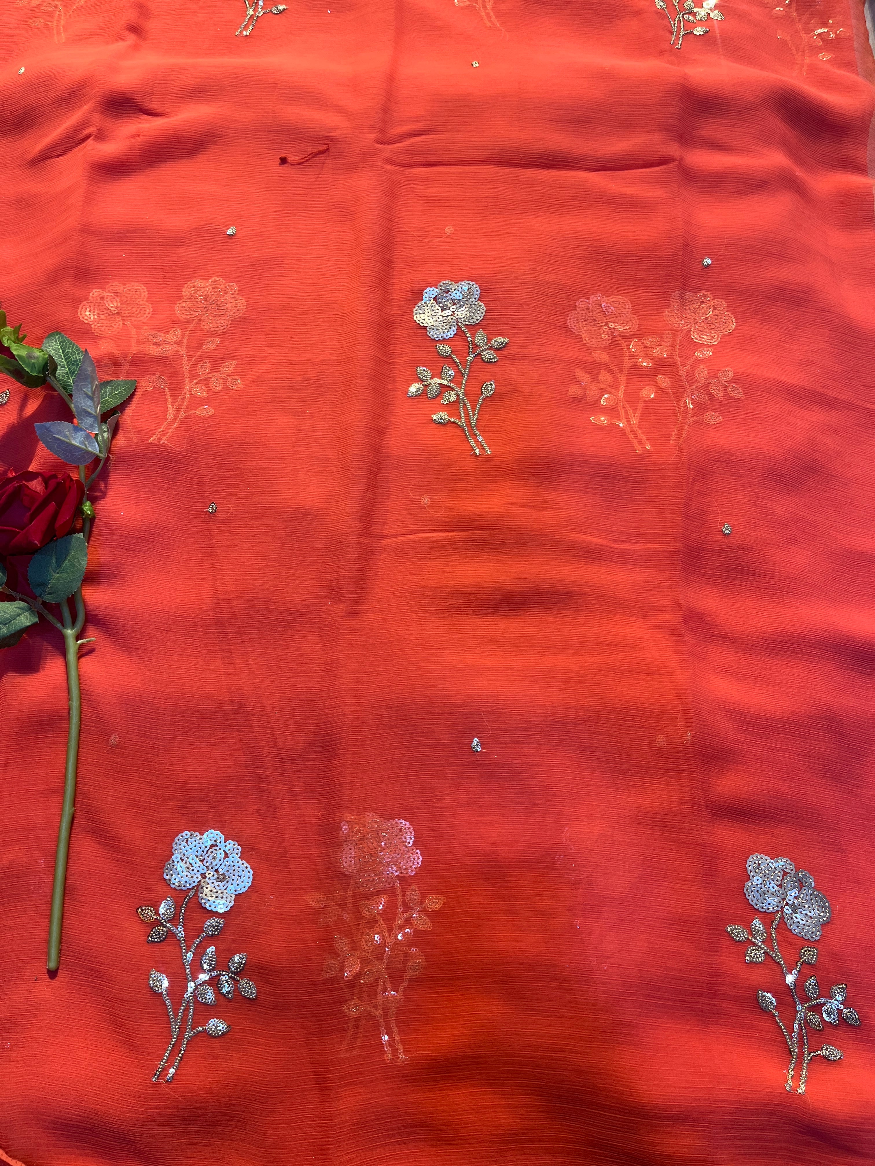 BUTTA WORK SAREE