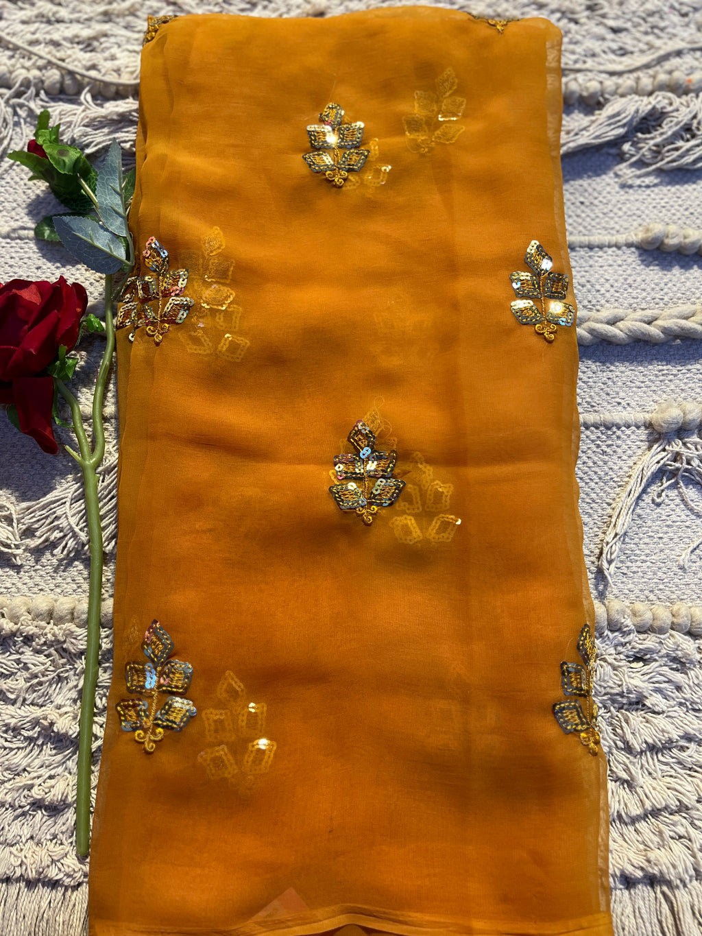 BUTTA WORK SAREE