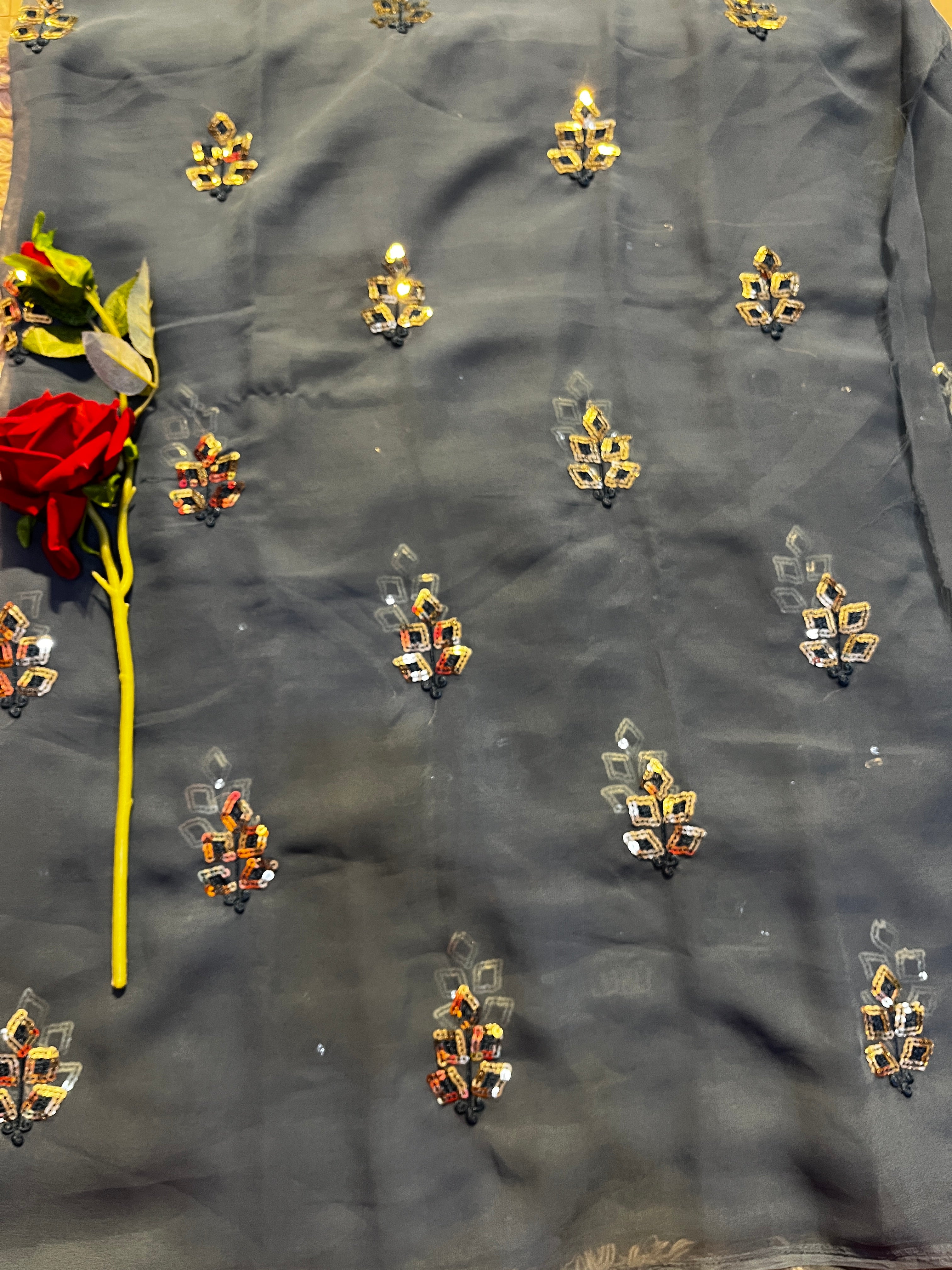 BUTTA WORK SAREE
