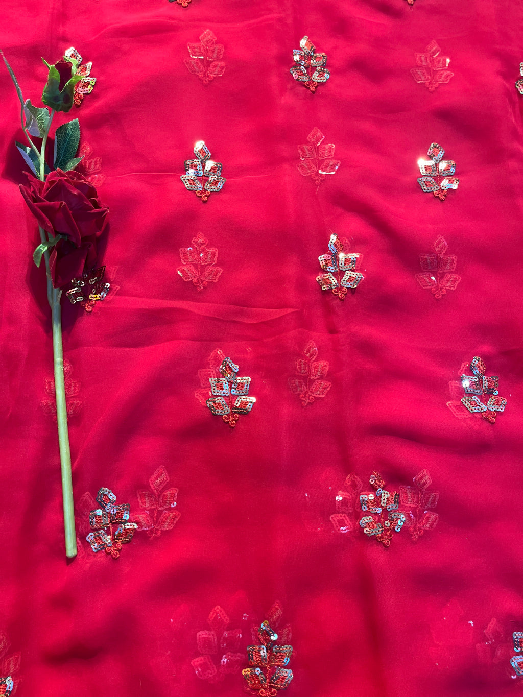 BUTTA WORK SAREE