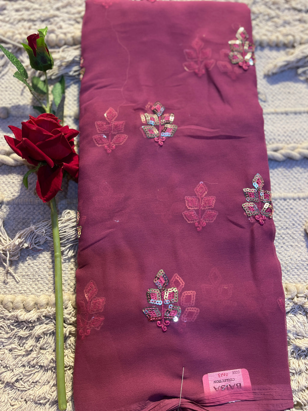 BUTTA WORK SAREE