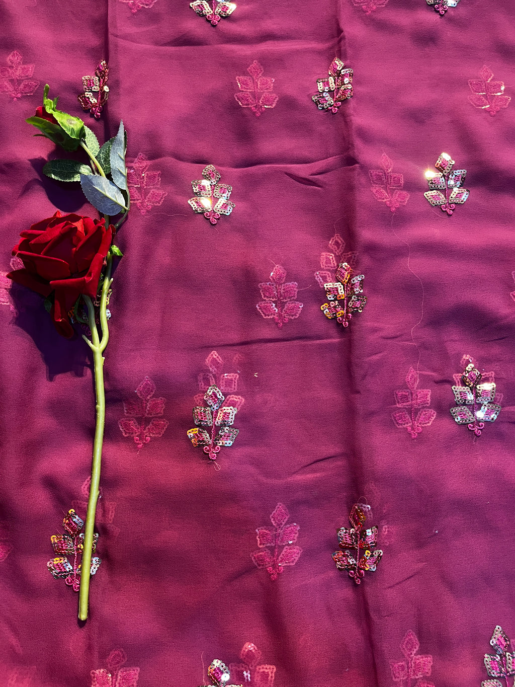 BUTTA WORK SAREE