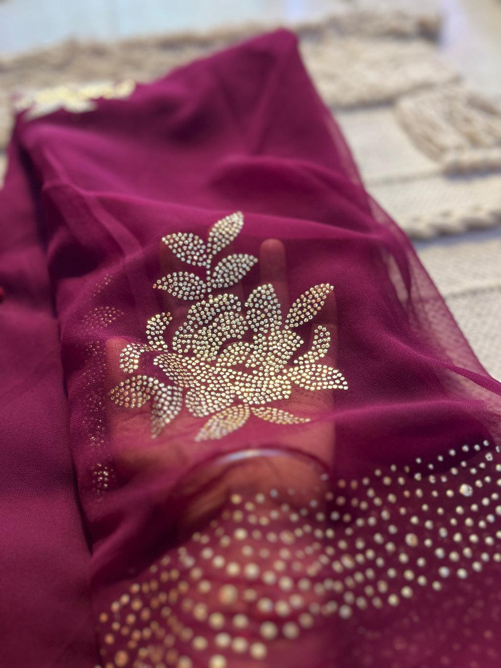MUKESH WORK SAREE