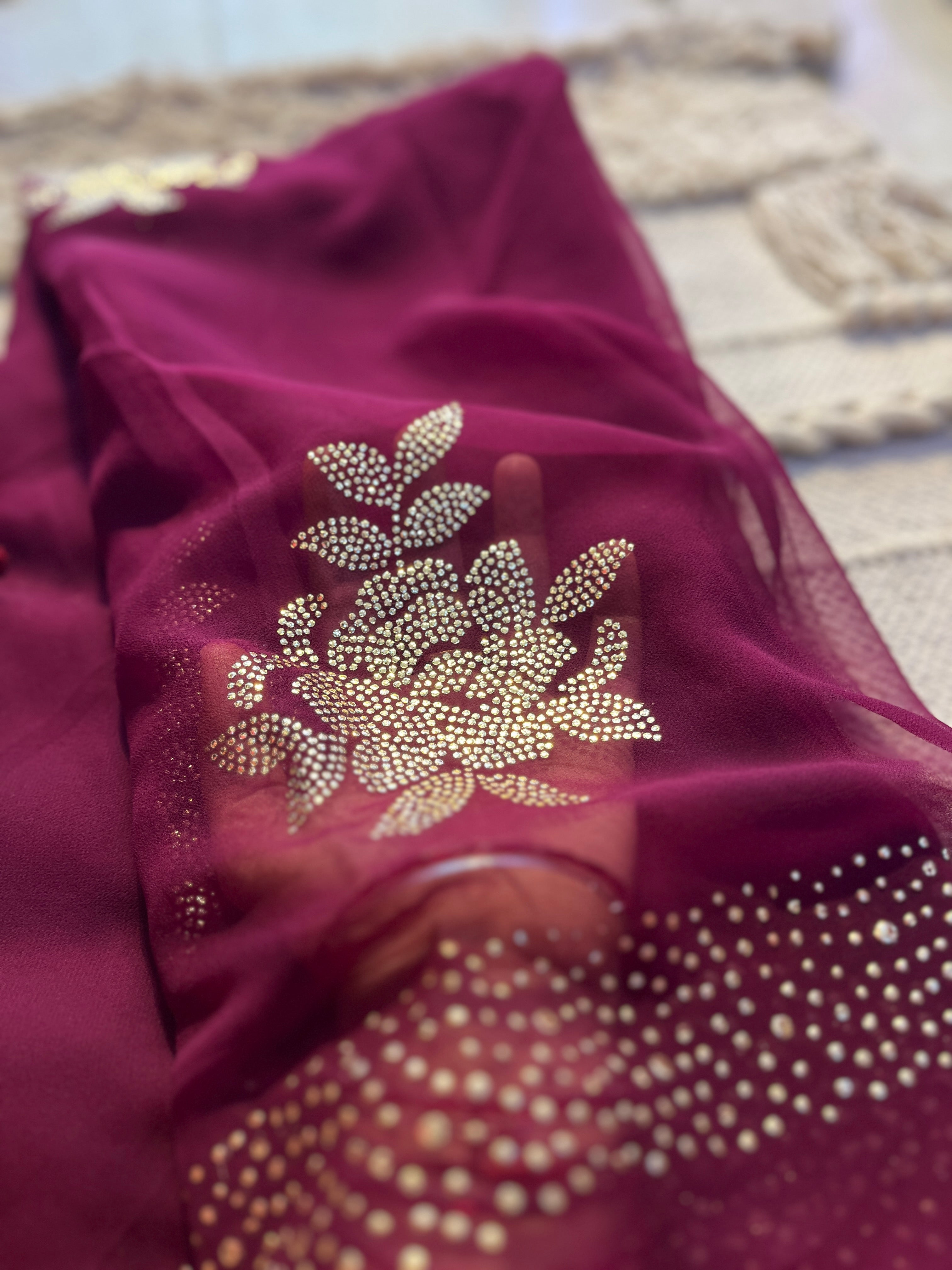 MUKESH WORK SAREE