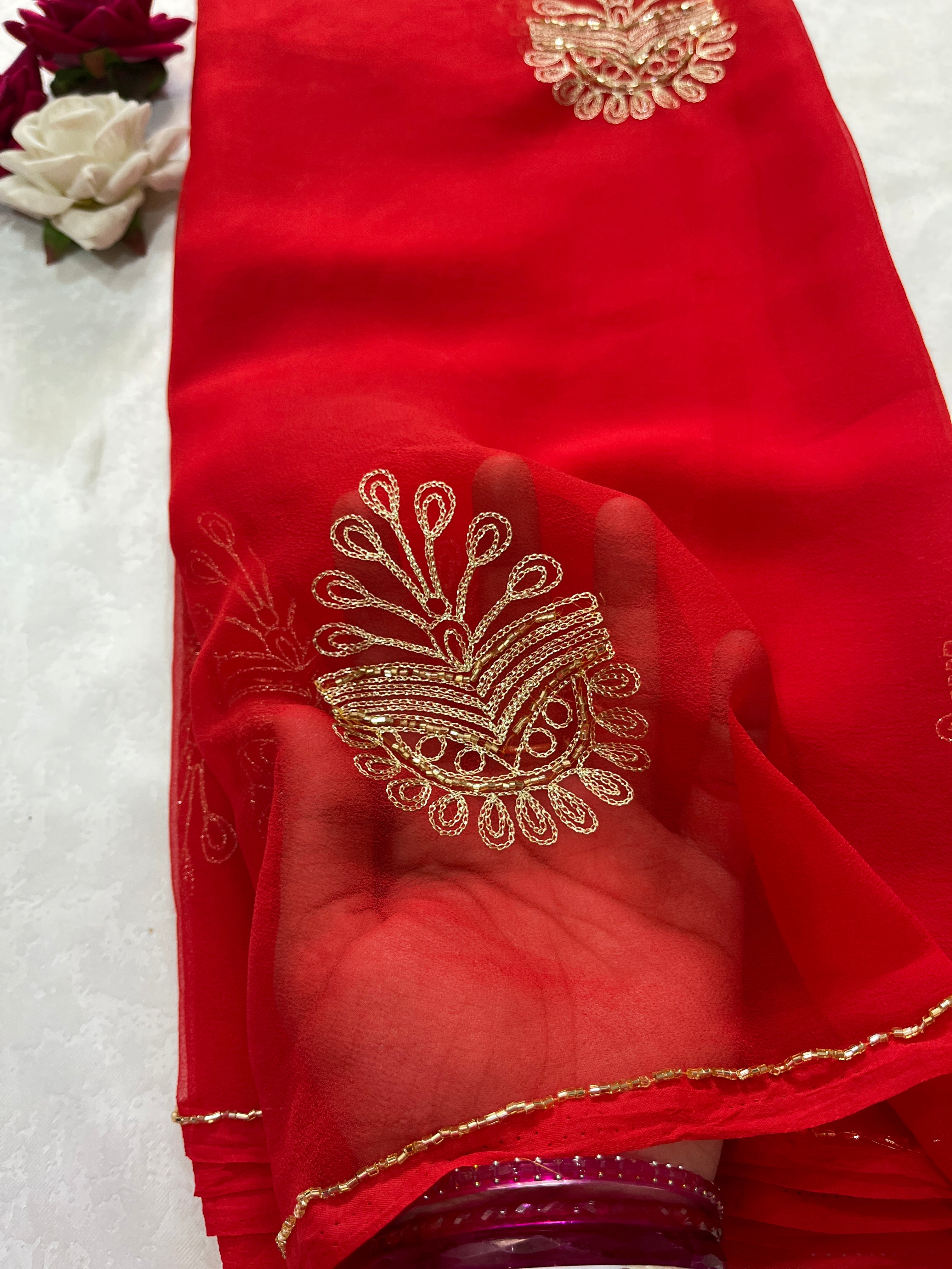 ZARI CUT DANA WORK