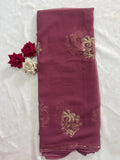 ZARI CUT DANA WORK SAREE