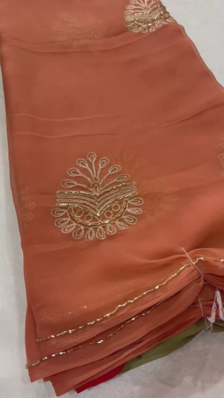ZARI CUT DANA WORK